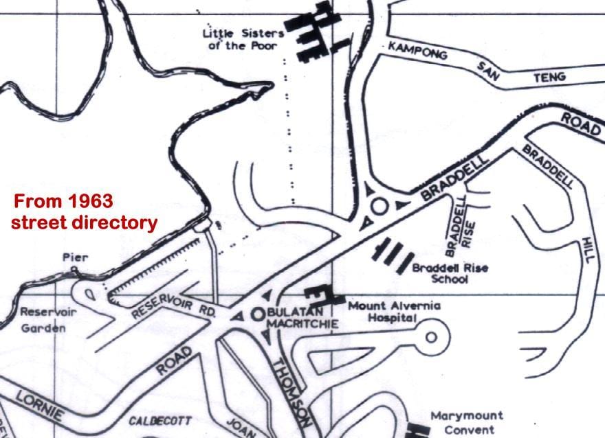 地図toa payohシンガポール