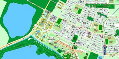 地図を焼いているシンガポール