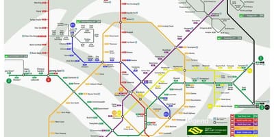 Mrt地図2017年にシンガポール
